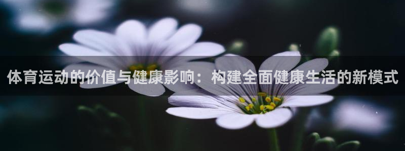星速体育可以使用吗：体育运动的价值与健康影响：构建全面健康生活的新模式
